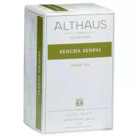Чай зеленый Althaus Sencha Senpai в пакетиках, натуральный, зелень, 20 пак