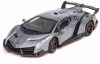 Детская машинка Lamborghini Veneno 1:24 с дымом