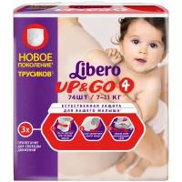 Libero трусики Up & Go 4 (7-11 кг), 74 шт