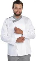 RC01 Китель повара мужской. Куртка поварская E-Chef. 46р. Белый.Длинный рукав