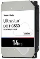 3.5" 14TB WD Ultrastar DC HC530 (WUH721414ALE6L4) SATA 6Gb/s, 7200rpm, 512MB, 0F31284, 512e, Helium, Bulk