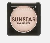 Хайлайтер пудровый Art-Visage SUNSTAR 102 peach beige