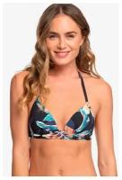 Лиф ROXY Printed Beach Classics True Anthracite Tropicoco, Цвет синий, Размер M