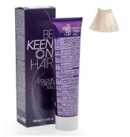 KEEN Be Keen on Hair крем-краска для волос XXL Colour Cream, 10.11 ultrahellblond asch intensive, 100 мл
