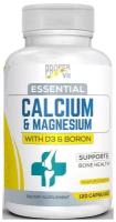 Отдельные минералы Proper Vit Essential Calcium & Magnesium with D3 and Boron (120 капсул)