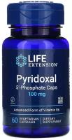 Life Extension Pyridoxal 5'-Phosphate, 40 г, 100 мг, 60 шт