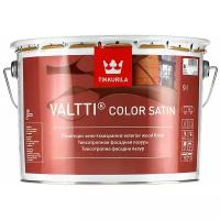 Полуматовая фасадная лазурь Tikkurila Valtti Color Satin 9L