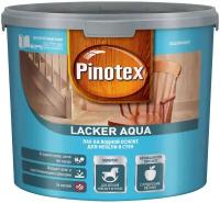 Лак для мебели и стен Pinotex LACKER AQUA 10 матовый 2.7 л