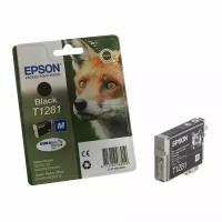 Картридж Epson T1281 M черный