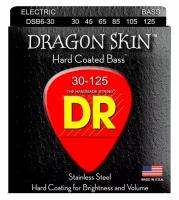 Струны для бас-гитары DR Dragon Skin DSB6-30 30-125