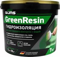 Гидроизоляция эластичная Glims GreenResin 7 кг