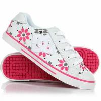 Кеды низкие женские DC Shoes Ws Chelsea White/Crazy Pink 6