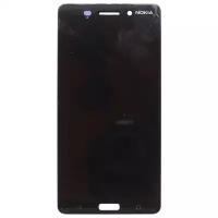 Дисплей для Nokia 6 (TA-1021) в сборе с тачскрином Base (черный)