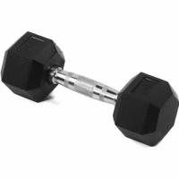 Гантель гексагональная Lite Weights обрезиненная 3180LW, 4кг