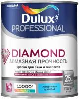 Dulux Diamond Matt, 1л, белая краска, BW интерьерная