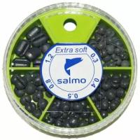 Грузила Salmo EXTRA SOFT комби малый 5 секц. 0,3-1,2г 060г набор 1