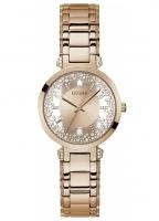 Наручные часы GUESS Dress GW0470L3, золотой, розовый