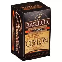 Чай черный Basilur The island of tea Ceylon Special пакетированный, 20 пак