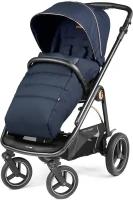 Прогулочная коляска Peg-Perego Veloce TC, синий, цвет шасси: черный