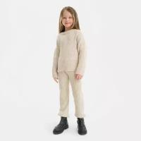 Костюм детский (футболка, брюки) KAFTAN р. 30 (98-104 см), бежевый