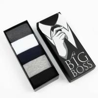 Набор мужских носков KAFTAN "Big boss" 5 пар, размер 39-41