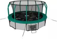 Каркасный батут Unix Line 12ft Supreme Game 366х366х269 см, green