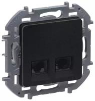 L Роз2ХRJ45 5e UTP антр INSPIRIA, LEGRAND 673838 (1 шт.)