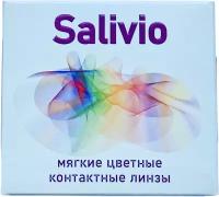 Контактные линзы SALIVIO цветные квартальные, 2 шт