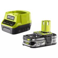 Набор аккумулятор и зарядное устройство ONE+ RC18120-125 для Ryobi Li-ion со всей линейкой Ryobi 18В