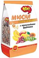 Мюсли запеченные с тропическими фруктами Ого! 350г