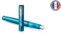 Ручка перьевая Parker Vector XL F21 (CW2159746) Teal CT M сталь нержавеющая подар.кор