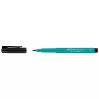 Faber-Castell ручка капиллярная Pitt Artist Pen Brush B, зеленый цвет чернил, 1 шт
