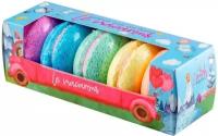 Набор шипучей соли Laboratory Katrin Le macarons 250г 5шт*50г