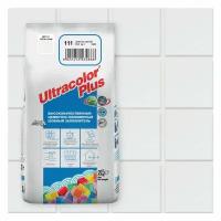 Затирка швов цементная Mapei Ultracolor Plus №111 Светло-серый 2кг