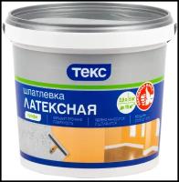 Шпатлевка ТЕКС латексная Профи, белый, 5 кг