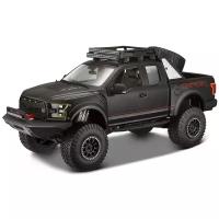 Maisto Машинка металлическая Ford F-150 Raptor Design Off-Road Kings, 1:24, черная