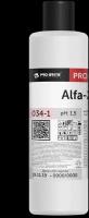 034-1 PRO-BRITE ALFA-20 Моющий концентрат для уборки после строительства и ремонта. Против цемента, строительных смесей, извести, ржавчины. 1 л