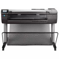 МФУ струйное HP DesignJet T830 36-in Multifunction (F9A30A/F9A30D), цветн., A0, черный/серебристый