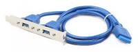 Кабель 1700020277-01 Dual port USB 3.0 Cable with bracket Advantech