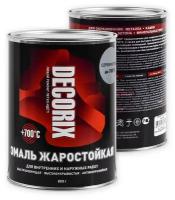 Эмаль жаростойкая Decorix (0,8кг) белый +700°С (0752-06 DX)