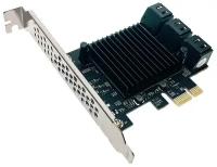 Адаптер Pci-e Espada PCIe6SATAMar SATA3 6 port
