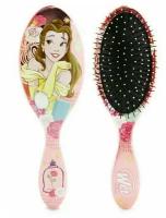 Wet Brush Wet Brush Расчёска для спутанных волос принцесса Белль / Disney Princess Wholehearted Bell BWRDISITWHHBE, светло-розовый