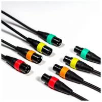 Zoom XLR-4C/CP Набор из четырех микрофонных кабелей