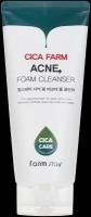 Пенка очищающая для проблемной кожи FarmStay Cica Farm Acne Foam Cleanser, 180ml