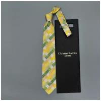 Яркий разноцветный галстук с красивым узором Christian Lacroix 837147