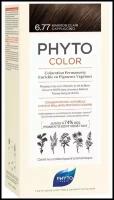 PHYTO PhytoColor краска для волос Coloration Permanente, 6.77 светлый каштан капучино, 150 мл