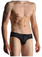 Плавки-хипсы "M960 - Beach Cheeky Brief Black" / Manstore / Черный / Размер 2XL