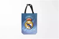 Сумка-шоппер / 31х42 см / Футбол / Real Madrid FC реал мадрид