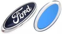 Эмблема Ford синяя 145x58 мм