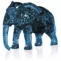 Головоломка Crystal Puzzle Слон синий